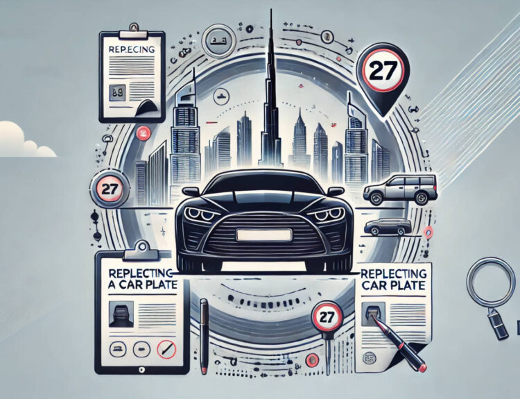 Guide to Replacing a Lost Car Plate in Dubai: Costs, Steps, and Requirements